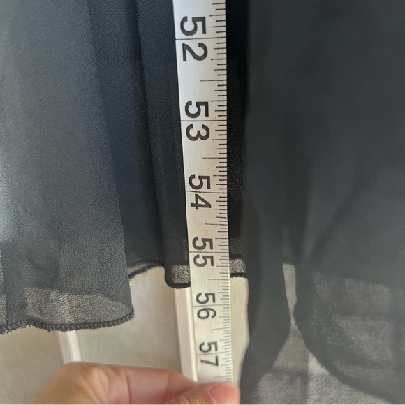 NWT HYFVE Layers of fabulous maxi dress small black halter dress - Picture 15 of 15